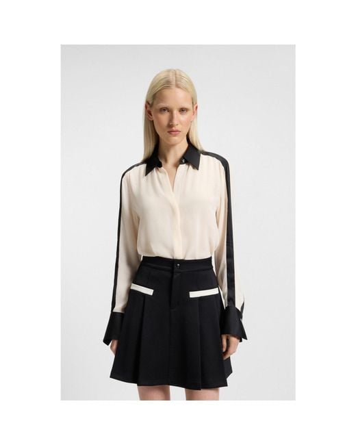 HUGO Black Regular-Fit Blouse