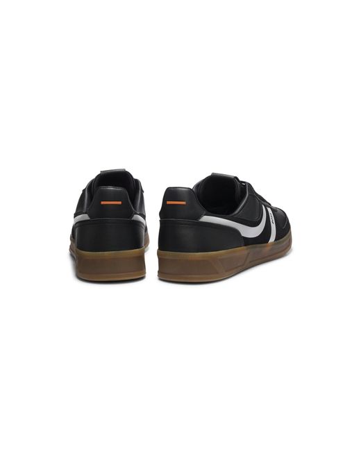 Boss Black Low-Top Trainers With A Contrast Gum Sole for men
