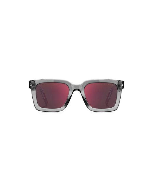 HUGO Multicolor Transparent-Acetate Sunglasses With Lenses for men