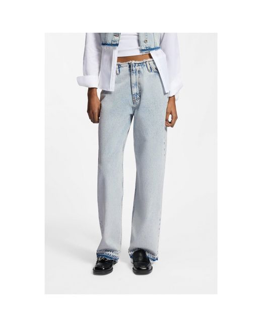 HUGO Blue Loose-Fit Jeans