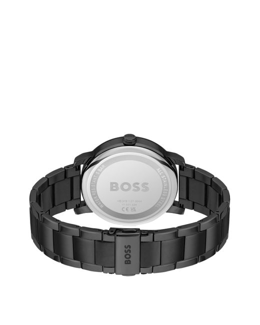 Boss Black Link-bracelet Watch With Tonal Dial for men