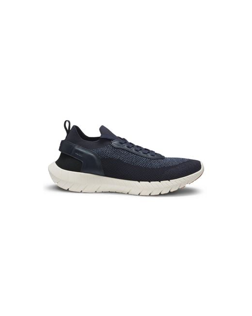 Boss Blue Motion Trainers With Motion Foam Outsole for men