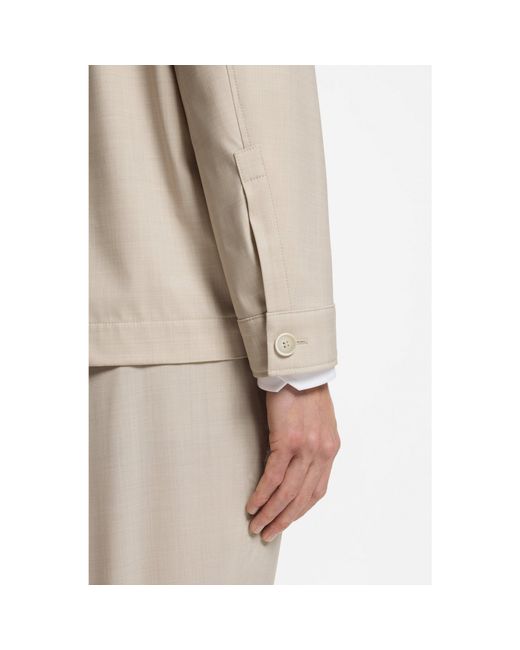 Boss Natural Relaxed-Fit Overshirt for men