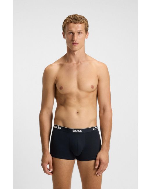 Boss Black Patterned Men's Underwear Size M for men