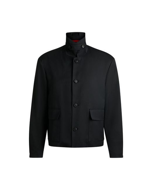 HUGO Black Forward Jacket for men