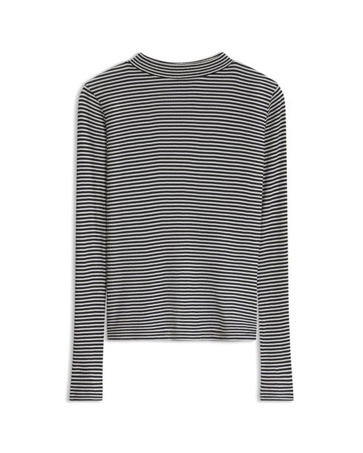 Boss Black Mock-Neck Top