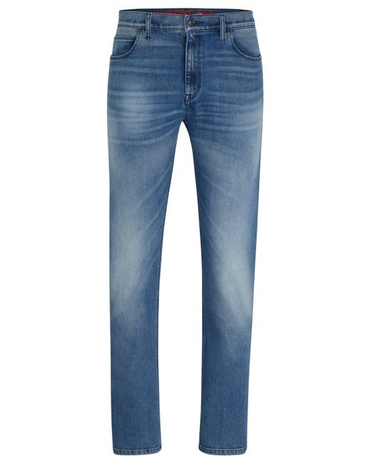 HUGO Slim-fit Jeans In Blue Comfort-stretch Denim for men