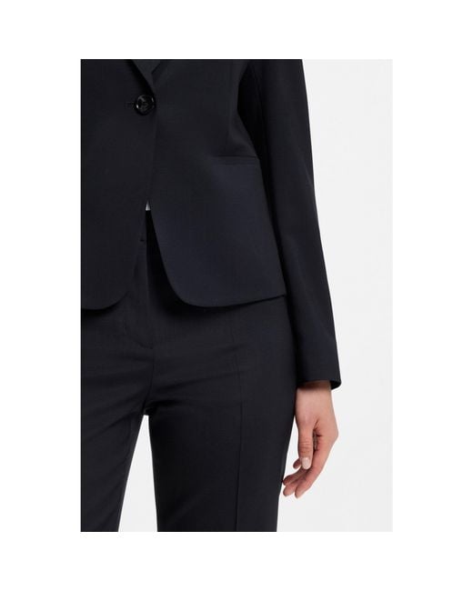 Boss Blue Regular-Fit Blazer