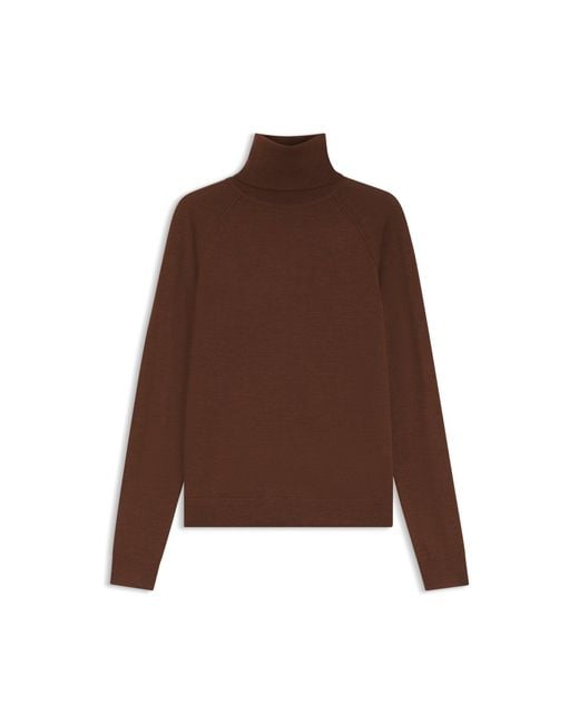 Boss Red Slim-Fit Rollneck Sweater