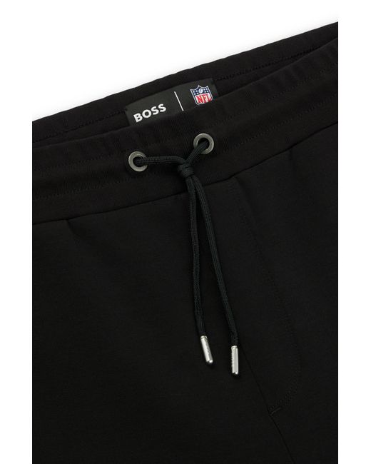 Boss Black X Nfl Tracksuit Bottoms With Metallic Print for men