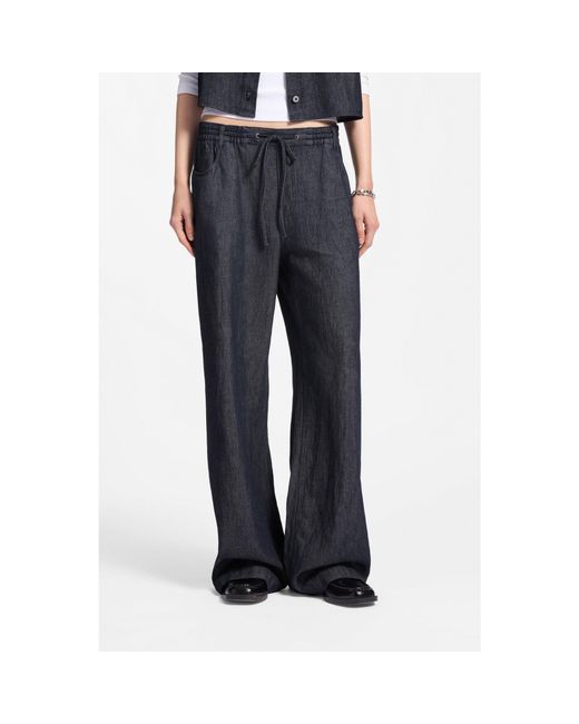 HUGO Blue Regular-Fit Trousers