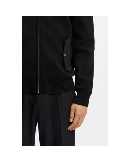 HUGO Black Regular-Fit Jacket for men