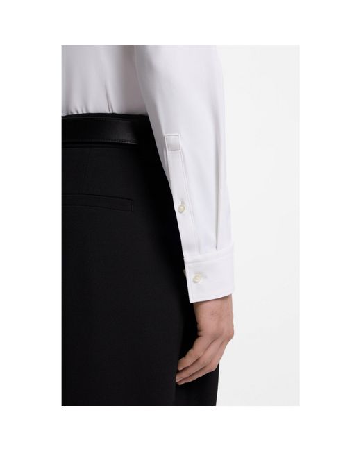 HUGO White Slim-Fit Shirt for men