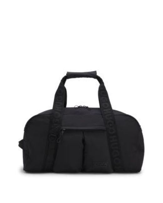 Sac De Voyage Léger Avec Patch Logoté En 3D HUGO pour homme en coloris Black