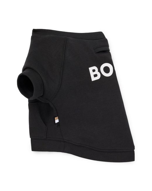 Boss Black Dog Sweater In A Cotton Blend