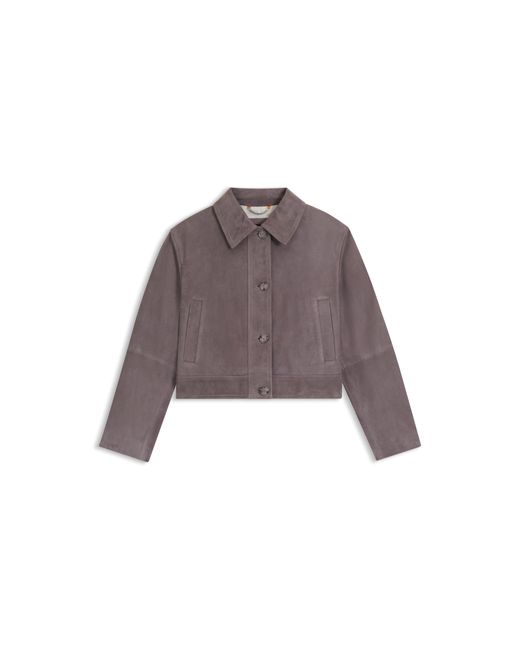 Boss Brown Trucker-Style Jacket