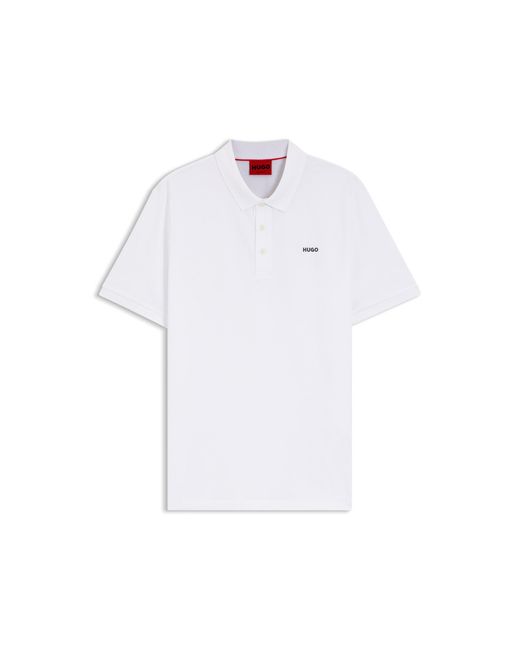 HUGO White Men's Polo Shirts Size Xxl for men