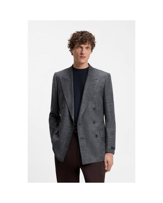 Boss Gray By Beckham Jacket for men