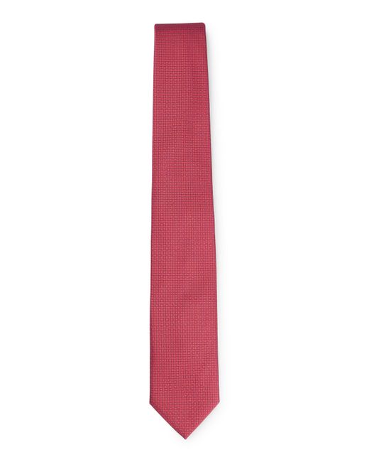 Boss Krawatte aus Seiden-Mix mit Jacquard-Muster in Multicolor für Herren
