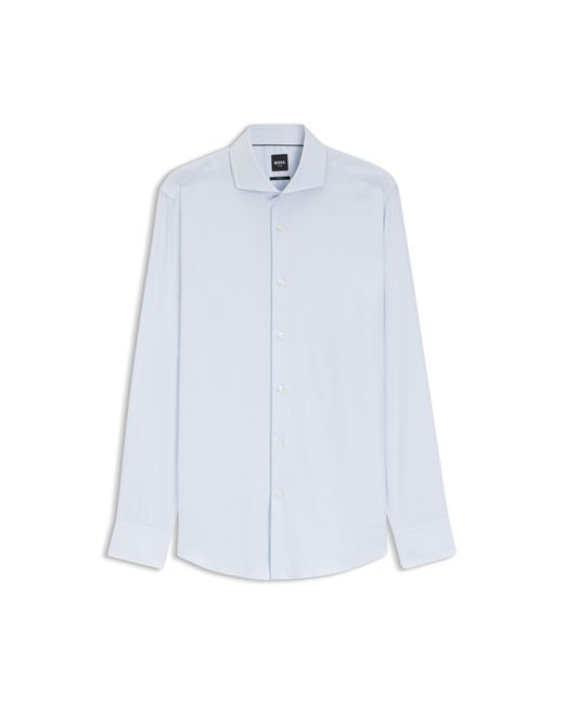 Boss Blue One Slim-Fit Shirt for men