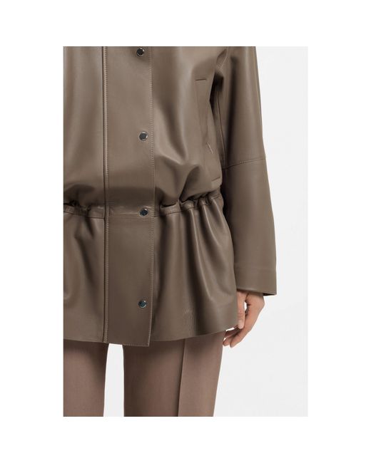Boss Brown Parka-Style Jacket
