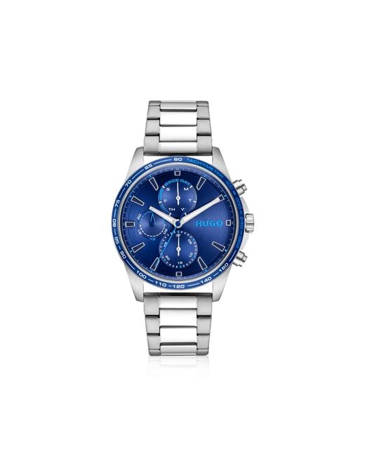 HUGO Blue #Drift-Dial Watch for men
