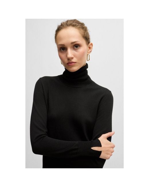 Boss Black Rollneck Sweater