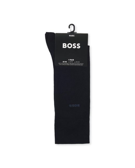 Boss Blue Regular-Length Socks for men
