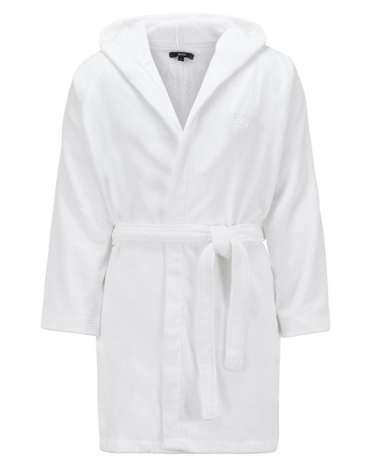 hugo boss hooded dressing gown