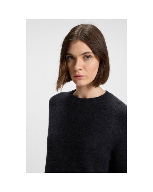 Boss Black Crew-Neck Sweater
