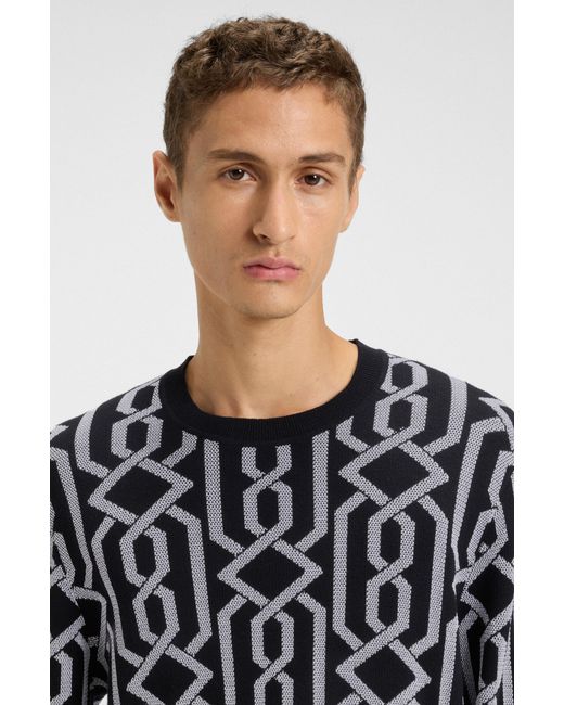 HUGO Black Men's Sweaters Size M for men