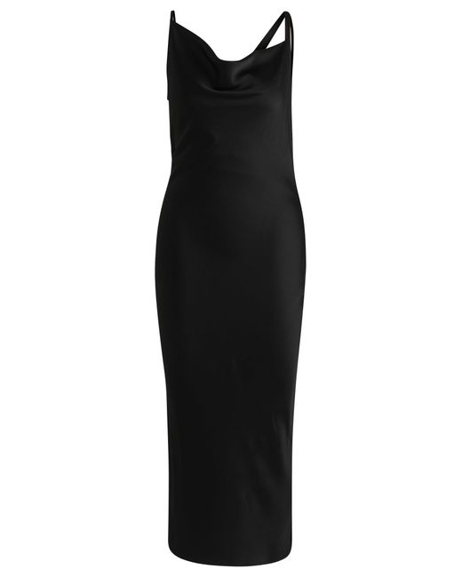 Boss Black Naomi X Cocktailkleid Mit Asymmetrischem, Drapiertem Ausschnitt