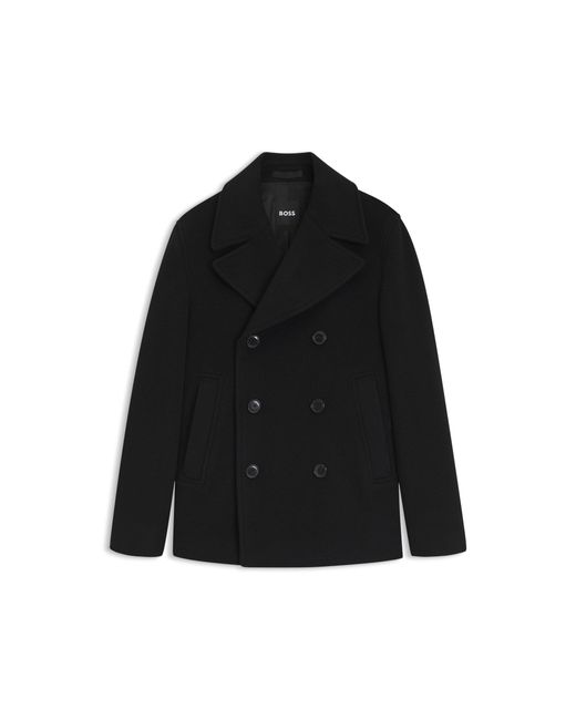 Boss Black Slim-Fit Double-Breasted Coat for men