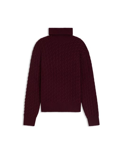 Boss Red Beckham X Cable-Knit Sweater for men