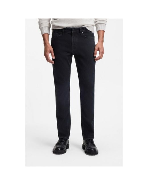 Boss Blue Slim-Fit Jeans for men