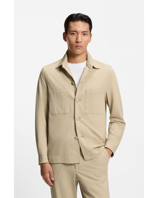 Boss Natural Light Beige Men's All Clothing Size 38r for men