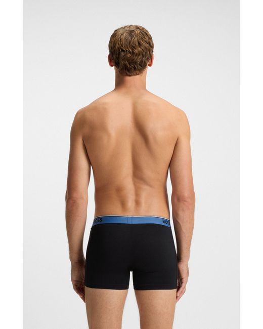 Boss Blue Black Men's Underwear Size M for men