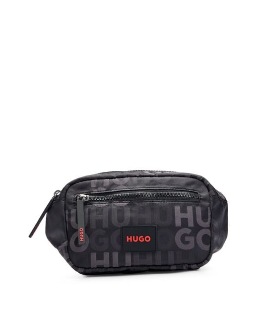 HUGO Gürtel-Tasche ETHON 2.0 L_WAISTBAG in Black für Herren