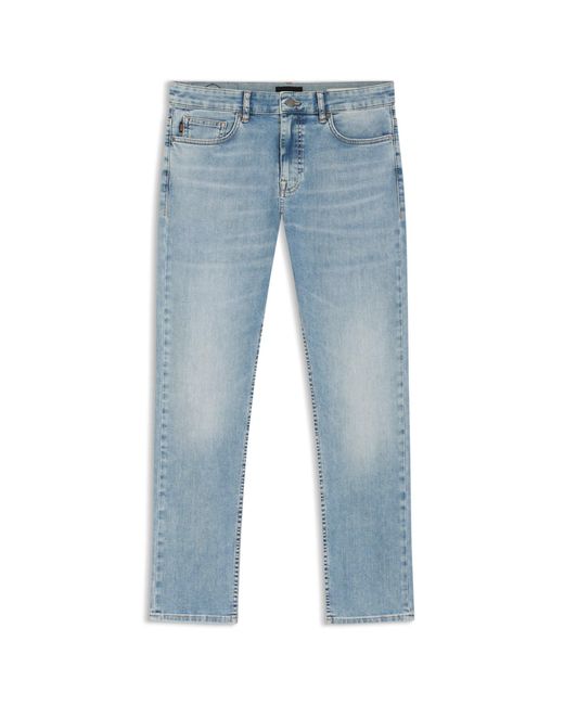 Boss Blue Delaware Slim-Fit Jeans for men