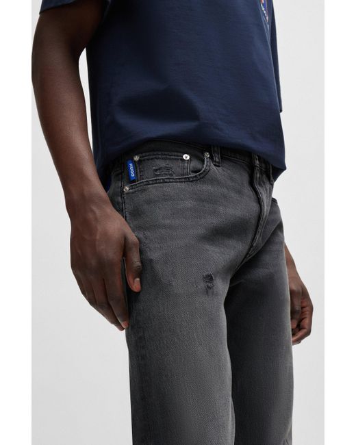 HUGO Jeans ASH Slim Fit in Blue für Herren