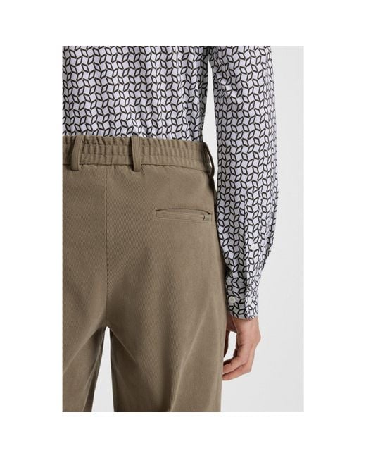 Boss Gray Slim-Fit Shirt for men