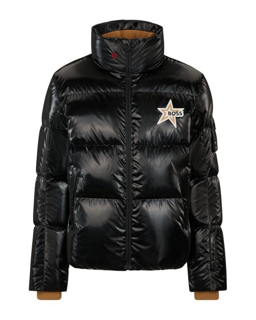 Boss Black X Perfect Moment Down-filled Ski Jacket With Branding for men