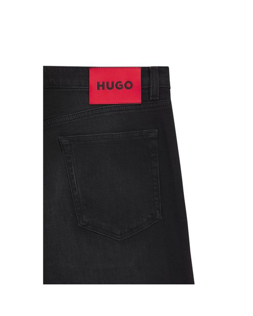 HUGO Black Extra-Slim-Fit Jeans for men