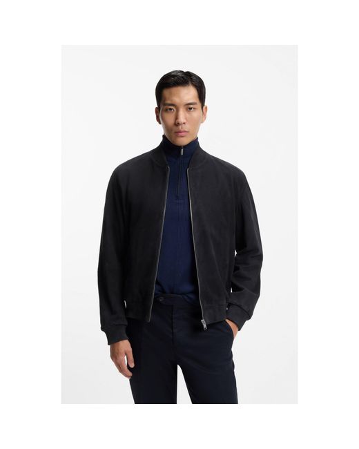 Boss Blue Regular-Fit Jacket for men