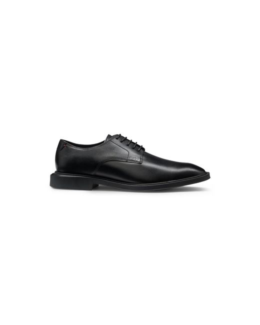 HUGO Black Derby Shoes for men