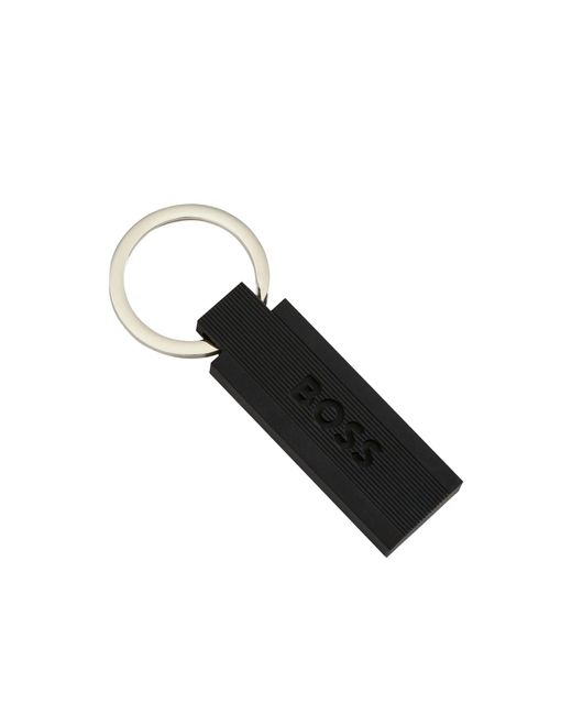 Boss Brown Logo Key Ring