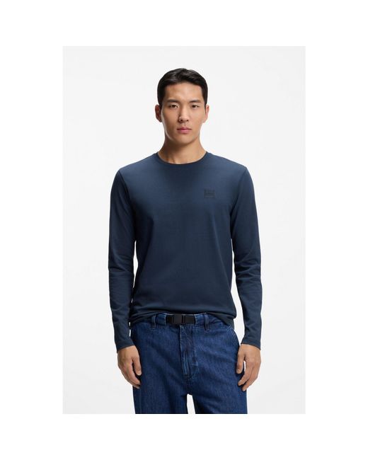 Boss Black Long-Sleeved T-Shirt for men