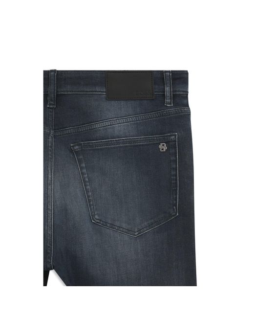 Boss Blue Regular-Fit Jeans for men