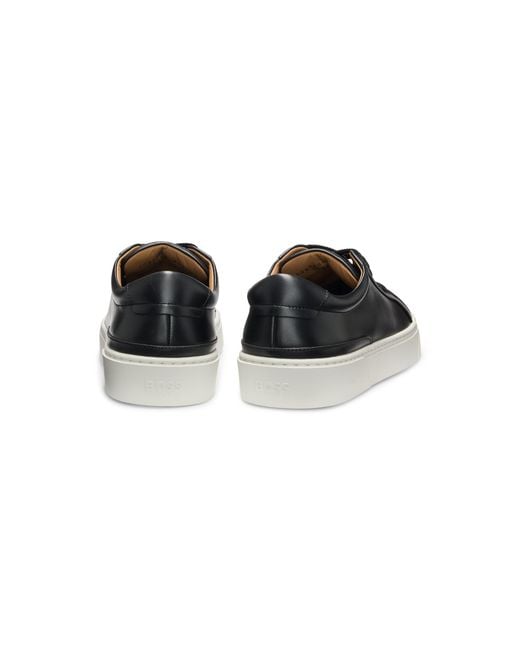 Boss Black Gary Trainers With Leather Uppers for men
