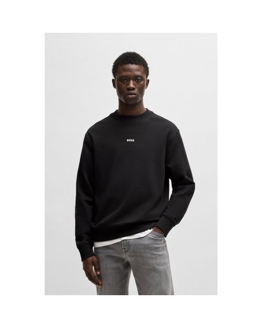 Boss Black Relaxed-Fit Sweatshirt for men